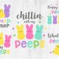 101+ Peeps Free SVG -  Popular Easter SVG Cut Files