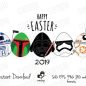 101+ Star Wars Easter SVG -  Editable Easter SVG Files