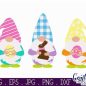 105+ Easter Gnome SVG -  Premium Free Easter SVG