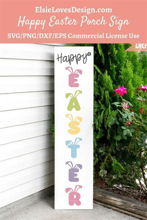 107+ Easter Porch Sign SVG -  Free Easter SVG PNG EPS DXF