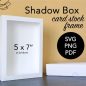 107+ Paper Shadow Box Collection -  Free Shadow Box SVG PNG EPS DXF