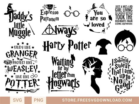 110+ Harry Potter Cricut SVG -  Instant Download Harry Potter SVG