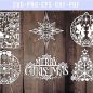 110+ Printable Christmas Paper Cutting Templates Free -  Editable Shadow Box SVG Files