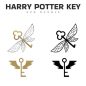 112+ Harry Potter Flying Key SVG -  Popular Harry Potter SVG Cut Files