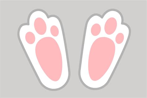 120+ Bunny Feet Cut Out -  Popular Easter SVG Cut