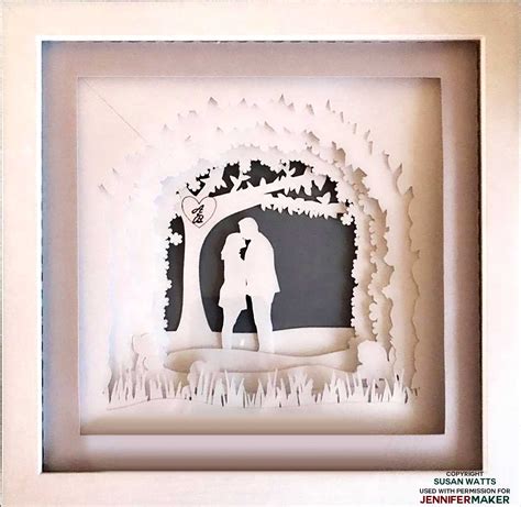 121+ Download Layered Paper Art Template Free -  Shadow Box Scalable Graphics