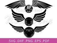 124+ Golden Snitch SVG Free -  Download Harry Potter SVG for Free