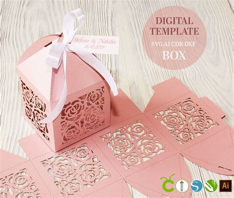 125+ Free Cricut Box Templates -  Digital Download Shadow Box SVG