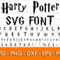 126+ Harry Potter Font -  Editable Harry Potter SVG Files