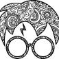 131+ Harry Potter Mandala SVG -  Popular Harry Potter SVG Cut