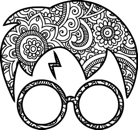 131+ Harry Potter Mandala SVG -  Popular Harry Potter SVG Cut