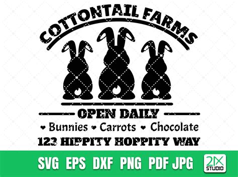 144+ Cottontail Farms SVG -  Popular Easter Crafters File