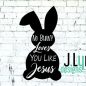 144+ No Bunny Loves Me Like Jesus SVG -  Ready Print Easter SVG Files