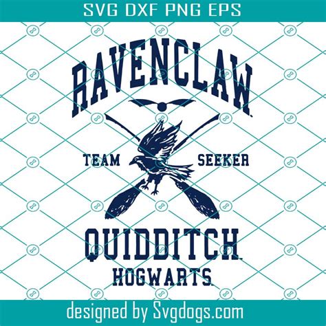 145+ Ravenclaw Quidditch SVG -  Instant Download Harry Potter SVG