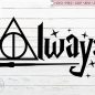 149+ Harry Potter Until The Very End SVG -  Instant Download Harry Potter SVG