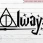 152+ Harry Potter Always SVG Verticle -  Popular Harry Potter Crafters File