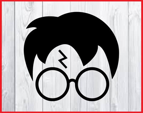 159+ Harry Potter Face SVG -  Digital Download Harry Potter SVG