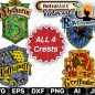 165+ Harry Potter Shield SVG -  Editable Harry Potter SVG Files