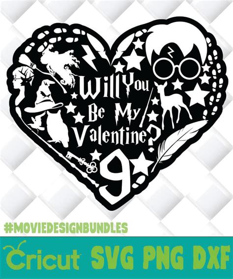 165+ Harry Potter Valentines SVG -  Harry Potter SVG Printable