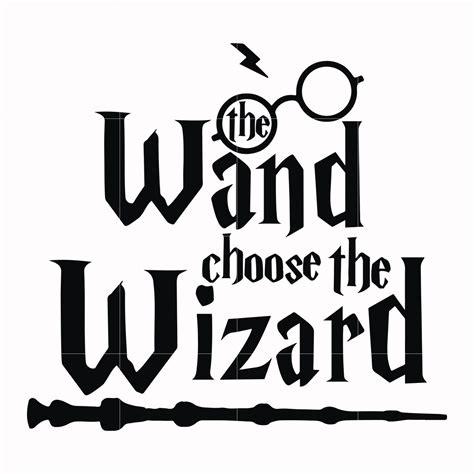 170+ The Wand Chooses The Wizard SVG -  Download Harry Potter SVG for Free