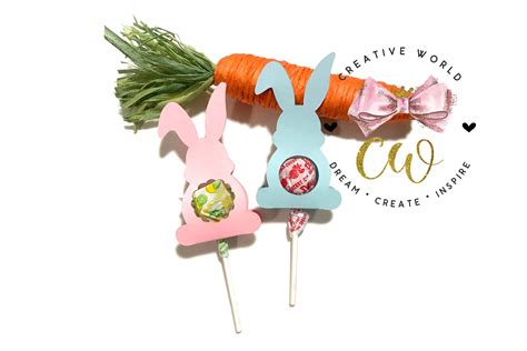 172+ Easter Lollipop Holders SVG -  Easter Scalable Graphics