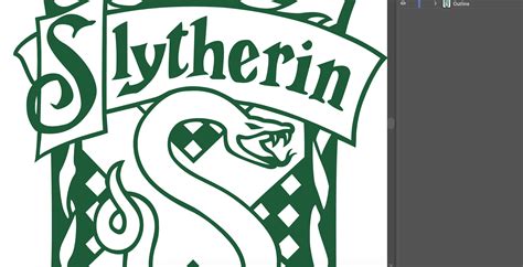 174+ Slytherin Crest SVG -  Editable Harry Potter SVG Files