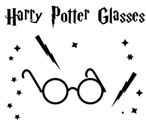 175+ Harry Potter SVG Free Glasses And Scar -  Best Harry Potter SVG Crafters Image