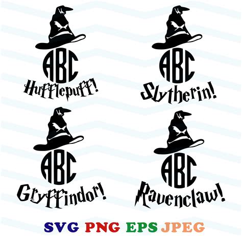 176+ Harry Potter Monogram SVG -  Digital Download Harry Potter SVG