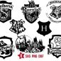 178+ Hogwarts House Crest SVG -  Harry Potter SVG Printable