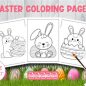 180+ Easter Coloring Pages SVG -  Ready Print Easter SVG Files