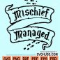 180+ Mischief Managed Harry Potter SVG -  Popular Harry Potter SVG Cut