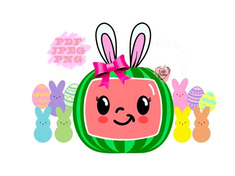 184+ Cocomelon Easter SVG -  Ready Print Easter SVG Files