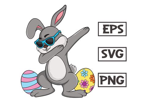 187+ Dabbing Bunny SVG -  Popular Easter SVG Cut
