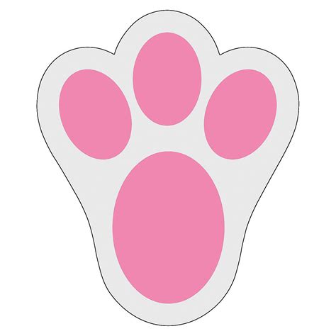 188+ Easter Bunny Footprint SVG -  Editable Easter SVG Files