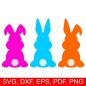 192+ Free Bunny SVG Files For Cricut -  Easter Scalable Graphics