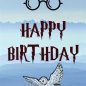 192+ Harry Potter Birthday Card SVG -  Instant Download Harry Potter SVG