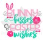 197+ Bunny Kisses Easter Wishes SVG -  Easter SVG Printable