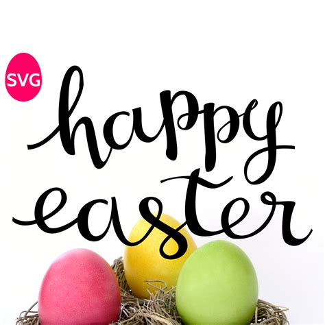 201+ Happy Easter Sign SVG -  Instant Download Easter SVG