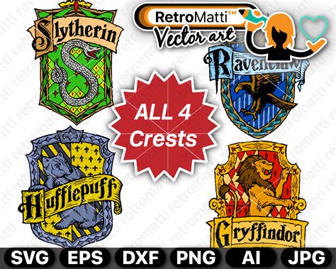 204+ Harry Potter Gryffindor SVG Free -  Instant Download Harry Potter SVG