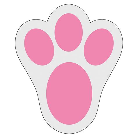 207+ Bunny Footprint SVG -  Easter SVG Printable