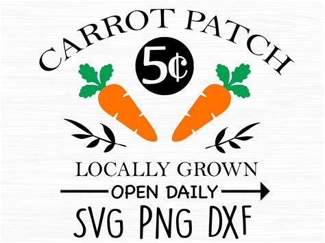 208+ Carrot Patch SVG Free -  Instant Download Easter SVG