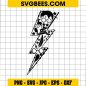 208+ Harry Potter Lightning Scar SVG -  Free Harry Potter SVG PNG EPS DXF
