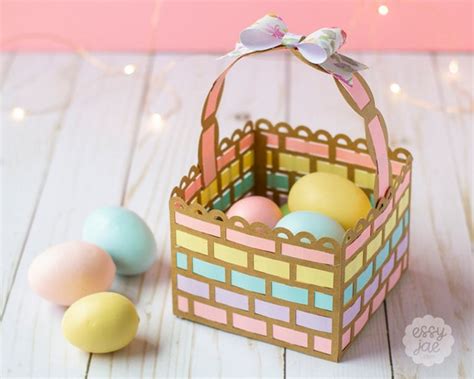 213+ 3d Easter Basket SVG -  Ready Print Easter SVG Files