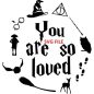 224+ Harry Potter So Loved SVG -  Best Harry Potter SVG Crafters Image
