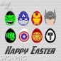 226+ Superhero Egg Holder SVG -  Best Easter SVG Crafters Image