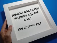 228+ Shadow Box Template Free -  Shadow Box SVG Printable