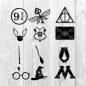 229+ Harry Potter Ornaments SVG -  Popular Harry Potter Crafters File
