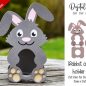 231+ Free Bunny Egg Holder SVG -  Digital Download Easter SVG