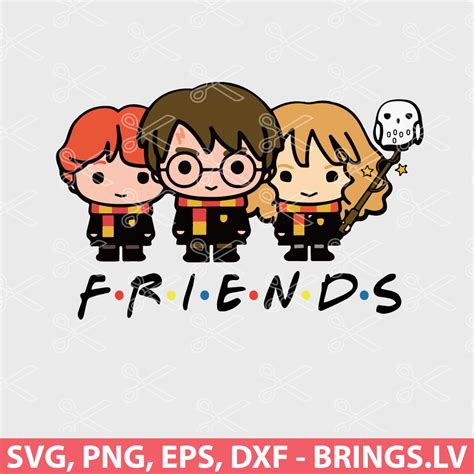 231+ Harry Potter Friends Tv SVG -  Ready Print Harry Potter SVG Files