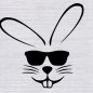 232+ Easter Bunny With Glasses SVG Free -  Instant Download Easter SVG